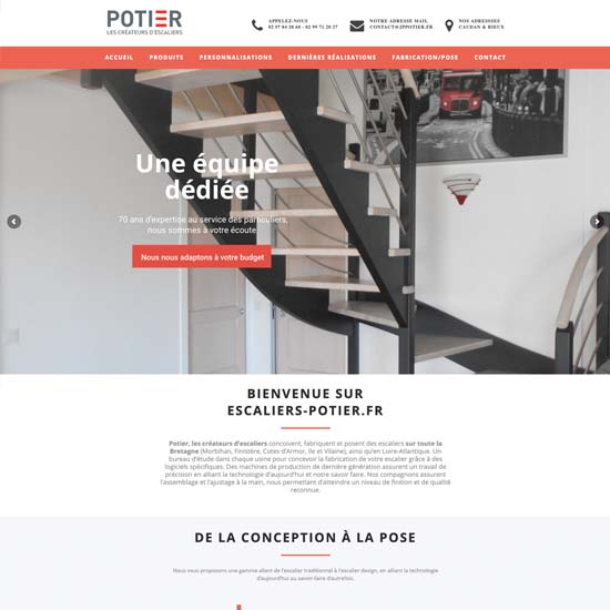 Escalier Potier Markineo