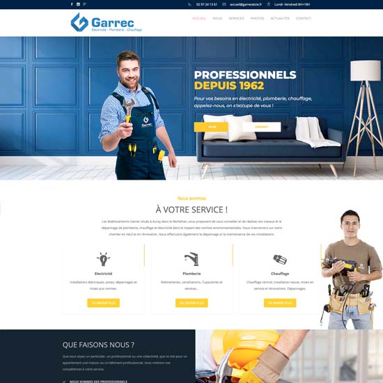GARREC electricien auray