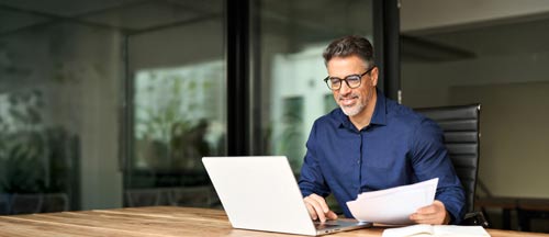 Analyse de la page d’accueil du site internet d’une entreprise.